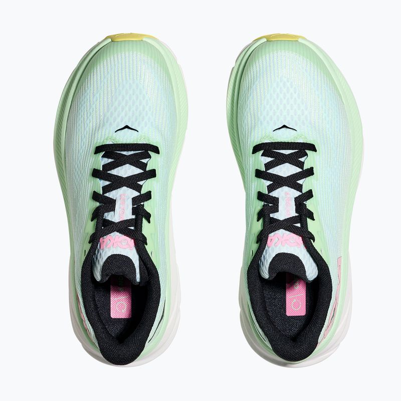 Дитячі бігові кросівки HOKA Clifton 9 м'ятні флюорит/снігоплавильні 8