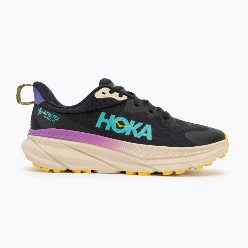 Кросівки для бігу чоловічі HOKA Challenger 7 GTX black/oatmeal 2