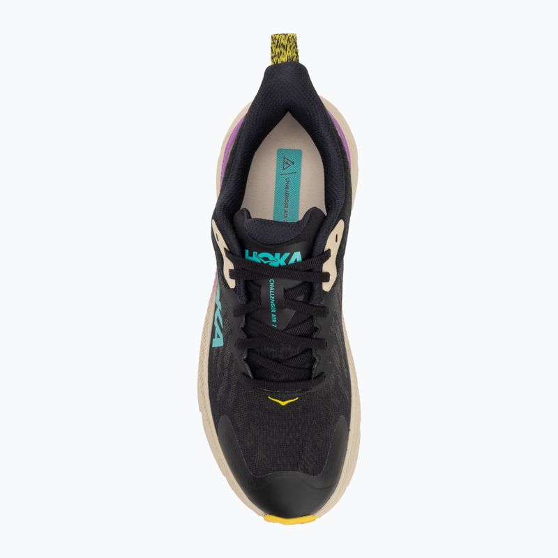 Кросівки для бігу чоловічі HOKA Challenger 7 GTX black/oatmeal 5