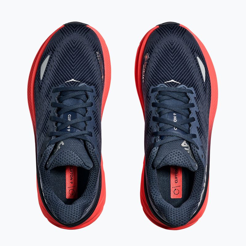 Жіночі бігові кросівки HOKA 9 GTX varsity navy/nautical dusk 8