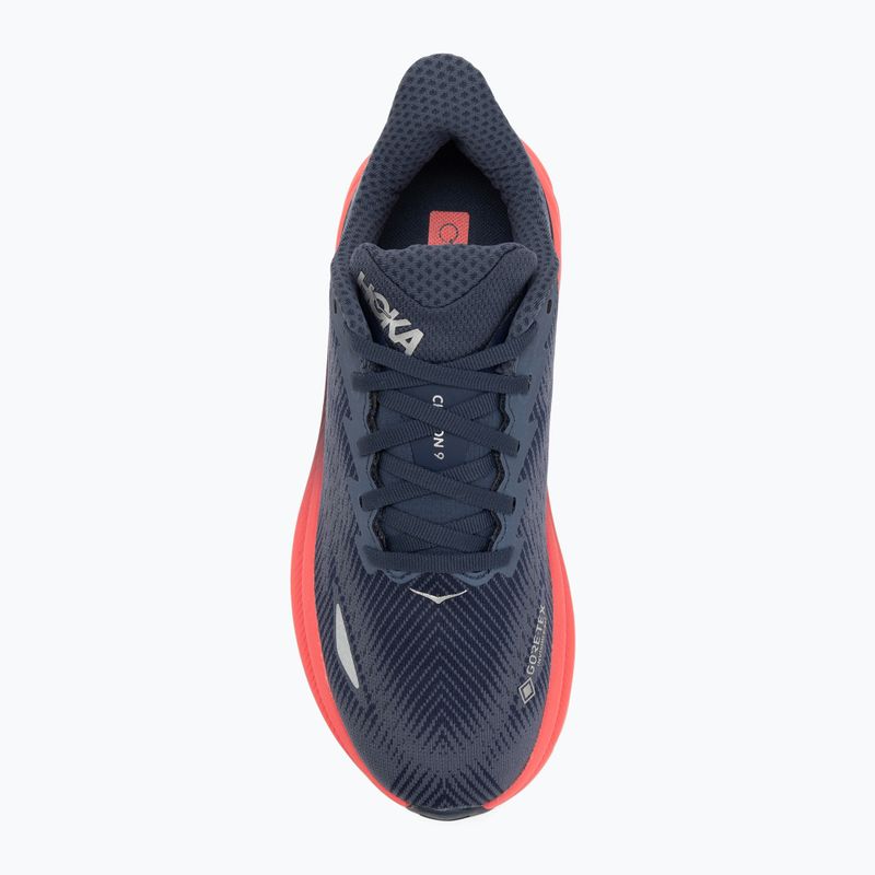 Жіночі бігові кросівки HOKA 9 GTX varsity navy/nautical dusk 5