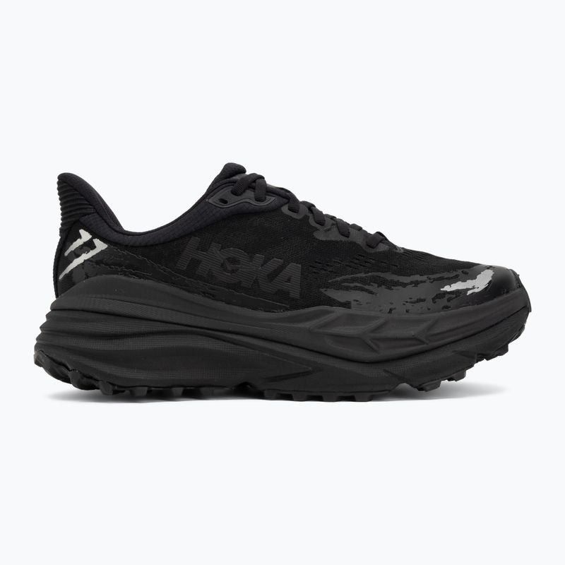 Кросівки для бігу чоловічі HOKA Stinson 7 black/black 2