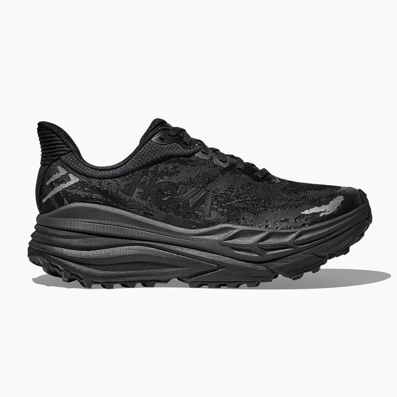 Кросівки для бігу чоловічі HOKA Stinson 7 black/black 3