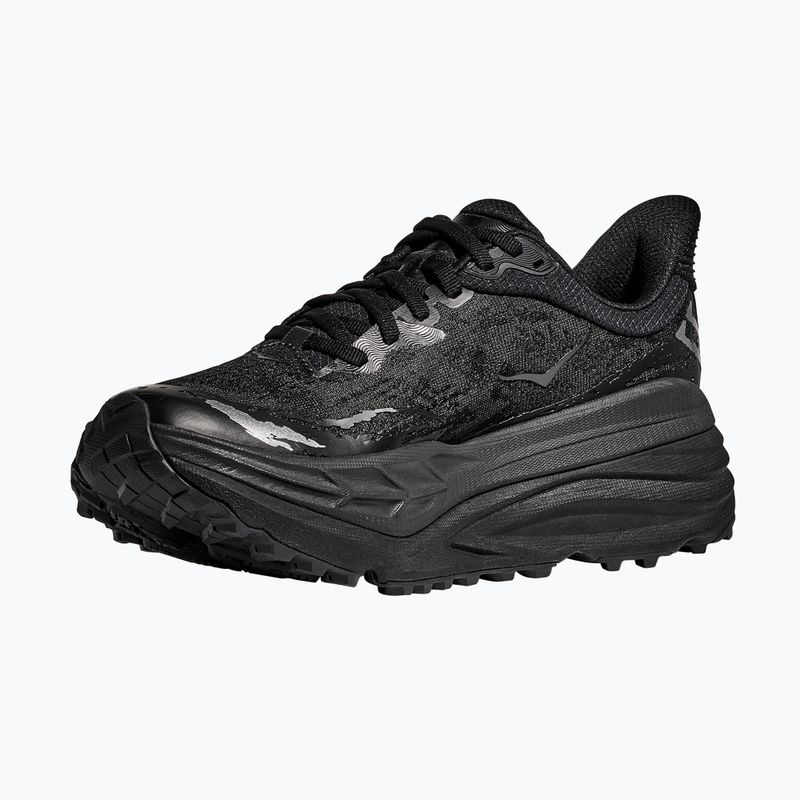 Кросівки для бігу чоловічі HOKA Stinson 7 black/black 4