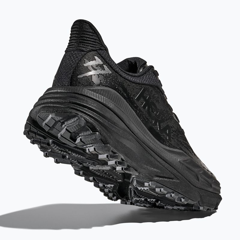 Кросівки для бігу чоловічі HOKA Stinson 7 black/black 5