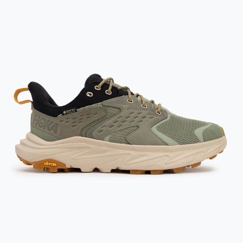Чоловічі туристичні черевики HOKA Anacapa 2 Low GTX морський мох/вівсянка 2
