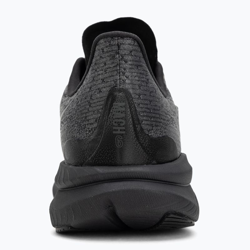 Дитячі бігові кросівки HOKA Mach 6 чорний/чорний 6