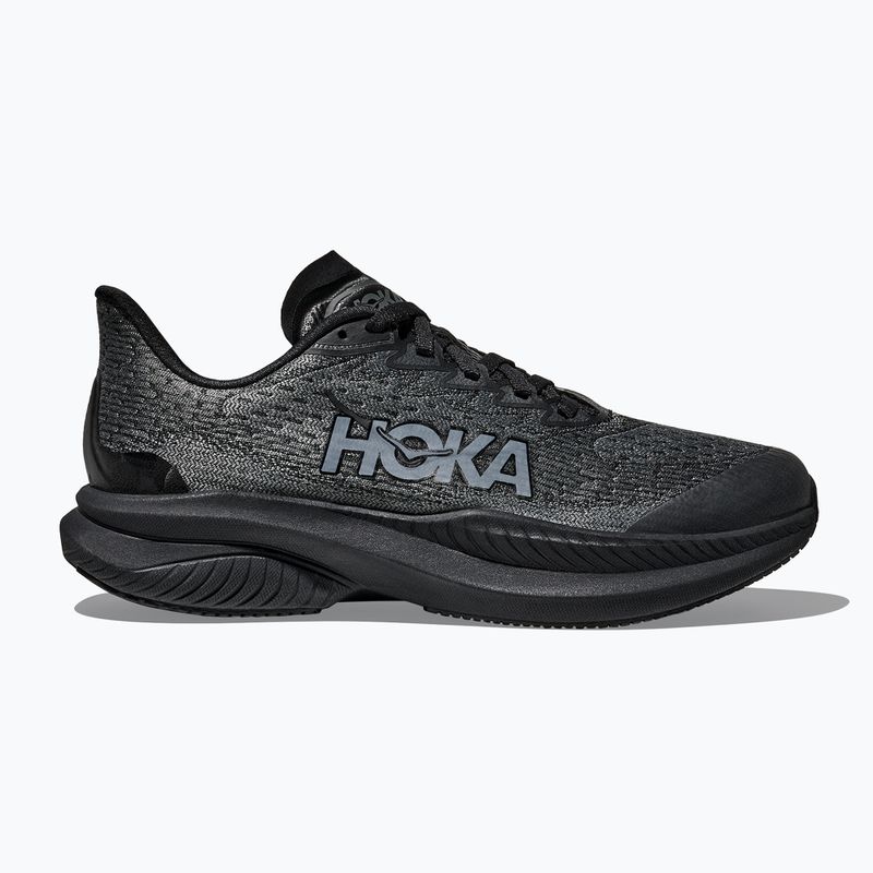 Дитячі бігові кросівки HOKA Mach 6 чорний/чорний 9