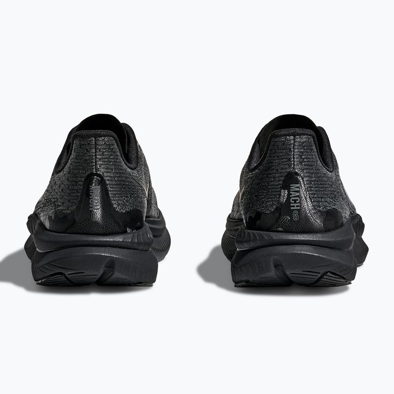 Дитячі бігові кросівки HOKA Mach 6 чорний/чорний 12