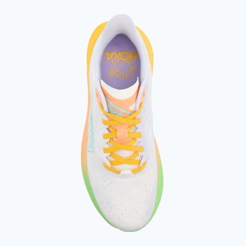 Чоловічі бігові кросівки HOKA Mach 6 frost/starlight glow 5