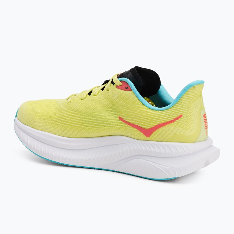 Чоловічі кросівки HOKA Mach 6 yuzu/cielo сині 3