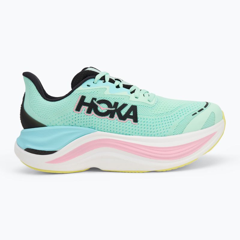 Кросівки для бігу жіночі HOKA Skyward X mint fluorite/blue spark 2