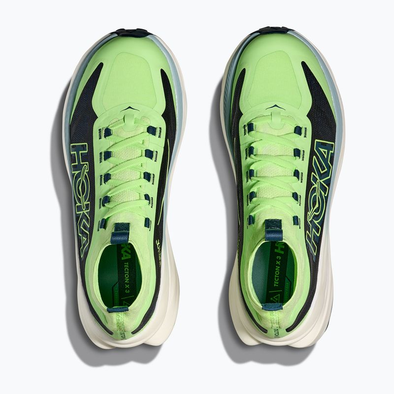 Чоловічі бігові кросівки HOKA Tecton X 3 tart apple/blue twilight 8