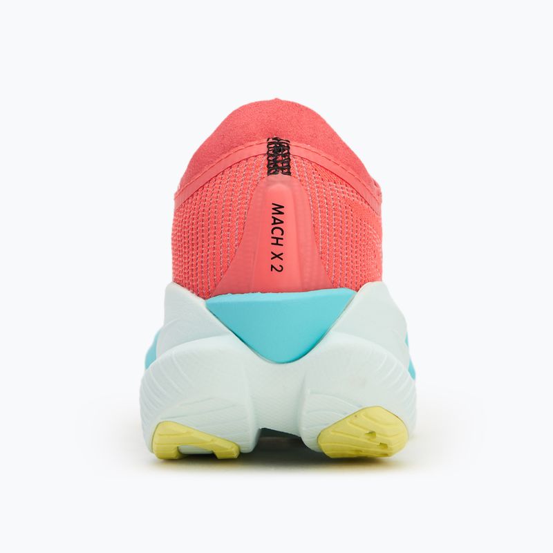 Жіночі бігові кросівки HOKA Mach X 2 грейпфрут/електричний корал 7