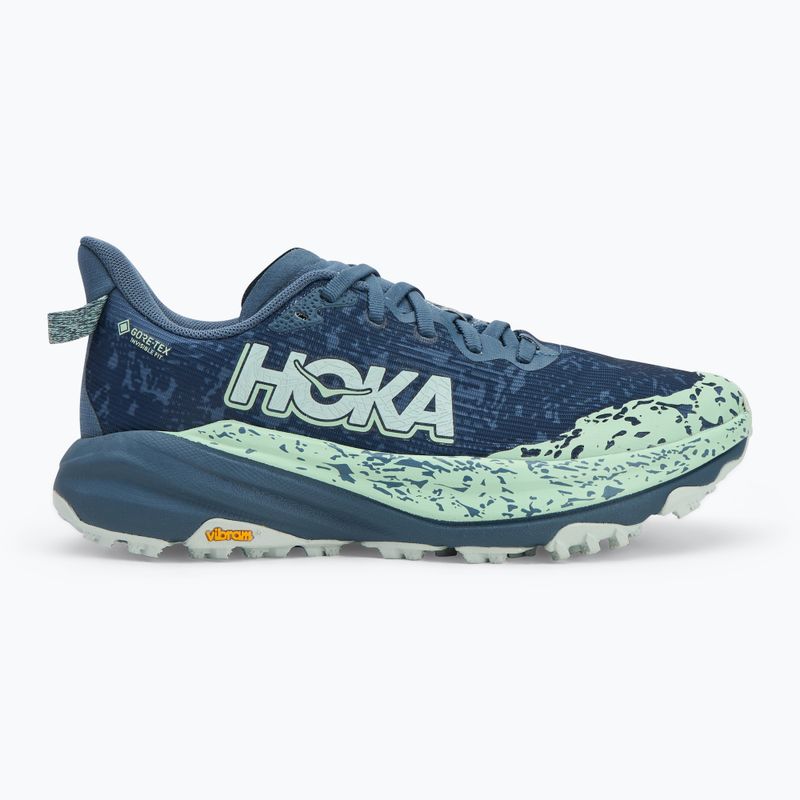 Жіночі бігові кросівки HOKA Speedgoat 6 GTX грозова хмара / м'ятний флюорит 2