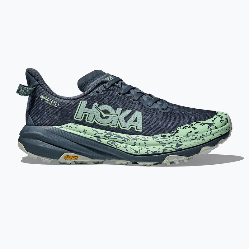 Жіночі бігові кросівки HOKA Speedgoat 6 GTX грозова хмара / м'ятний флюорит 2