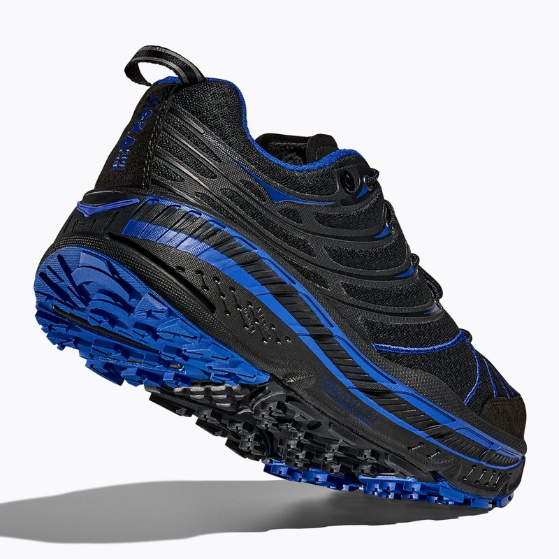 Кросівки HOKA Stinson Evo OG black/ultramarine 12