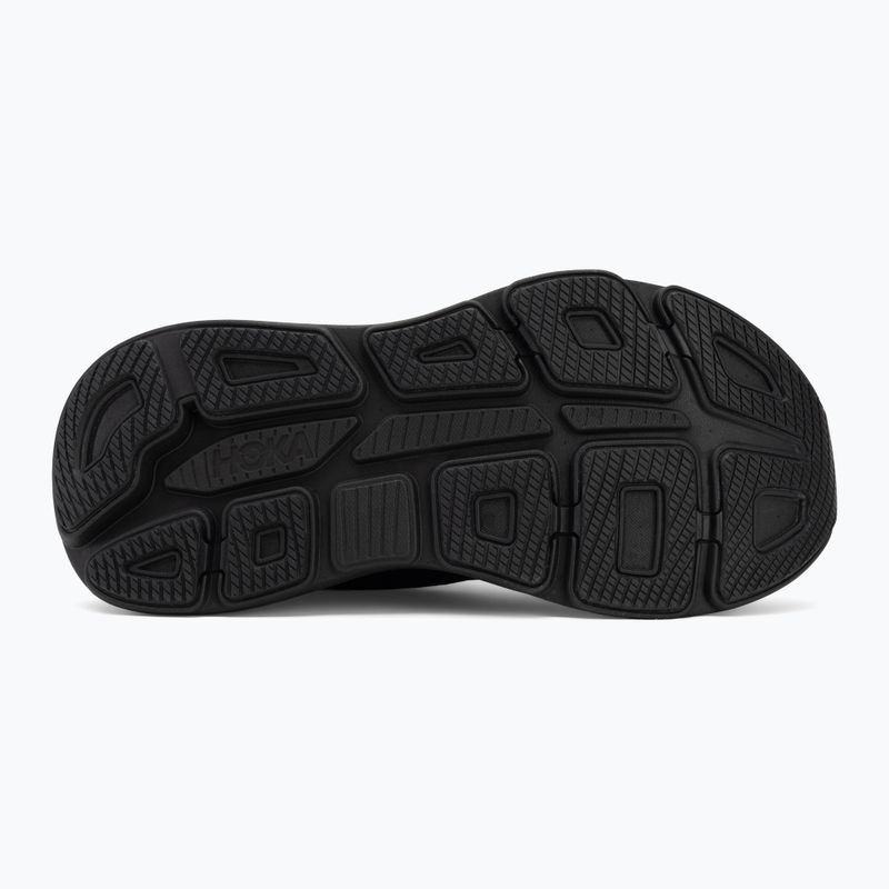 Чоловічі кросівки для бігу HOKA Bondi 9 чорний/чорний 4