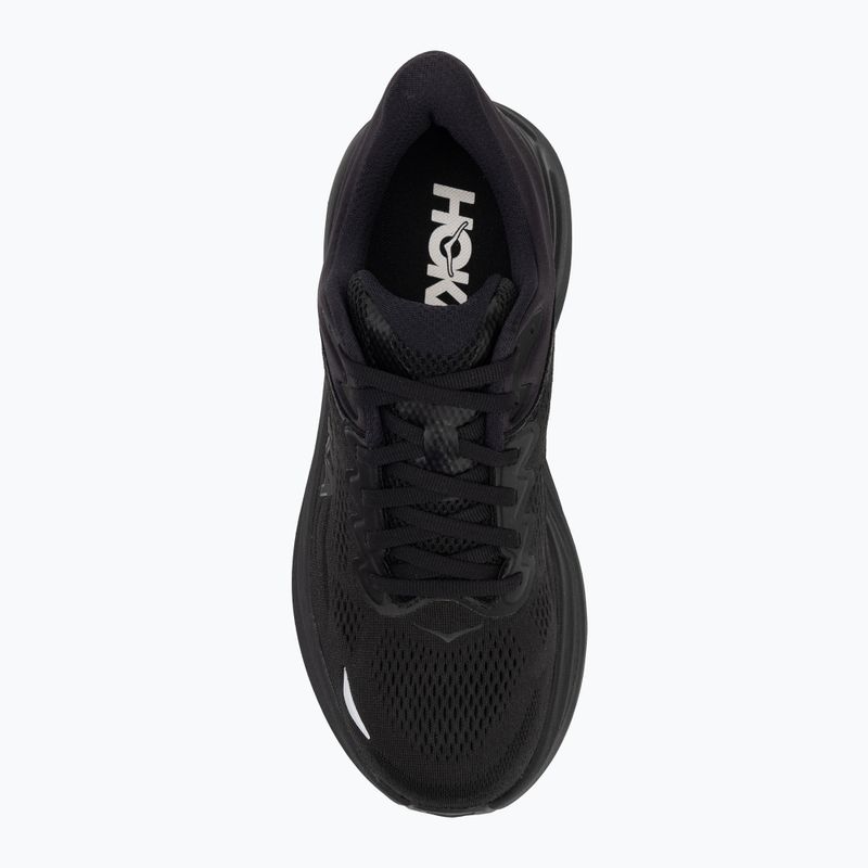 Чоловічі кросівки для бігу HOKA Bondi 9 чорний/чорний 5