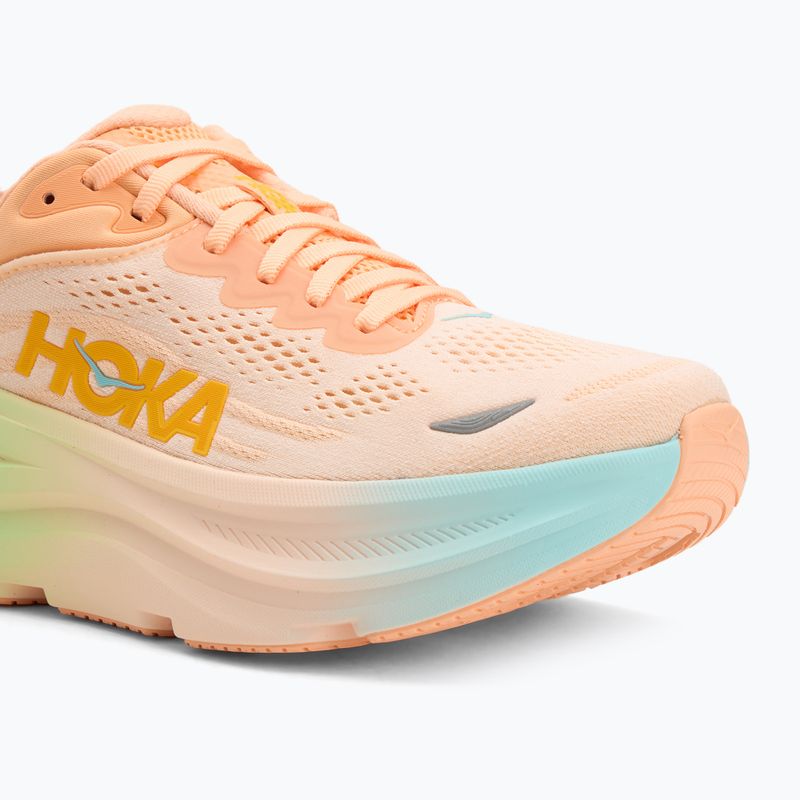 Чоловічі кросівки HOKA Bondi 9 мороз / блідий мандарин 7