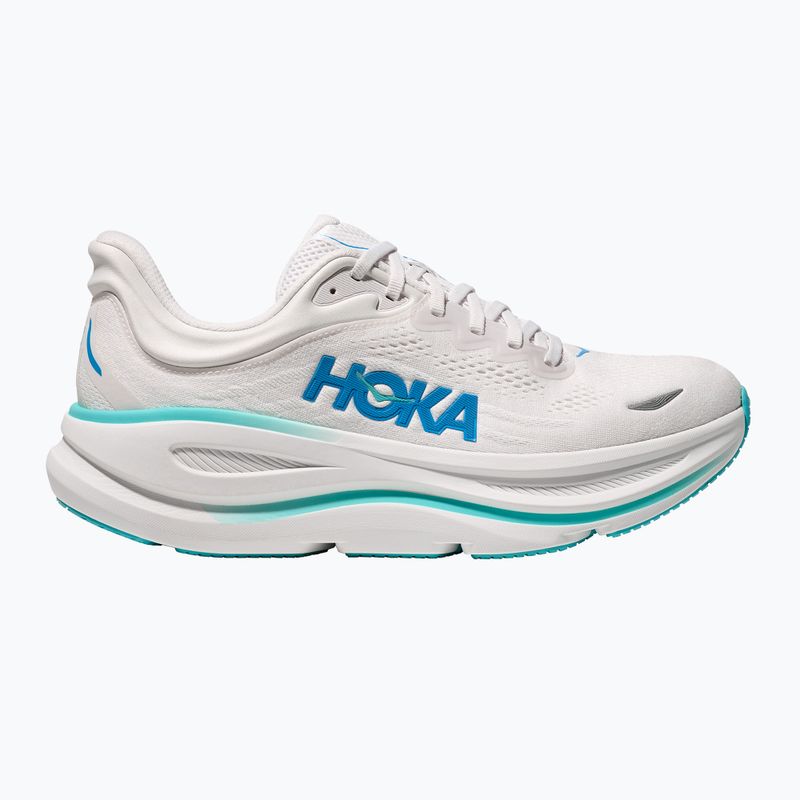 Чоловічі бігові кросівки HOKA Bondi 9 white/hoka blue 2