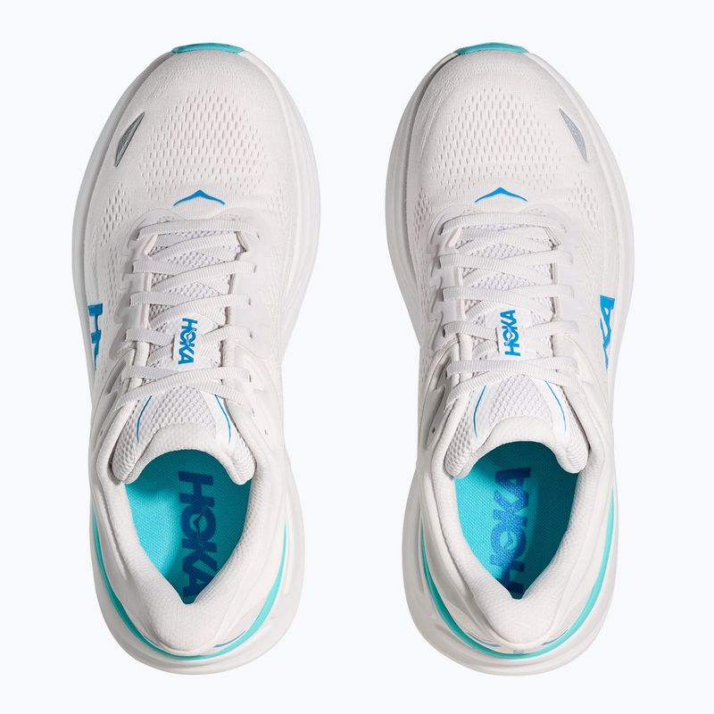 Чоловічі бігові кросівки HOKA Bondi 9 white/hoka blue 5