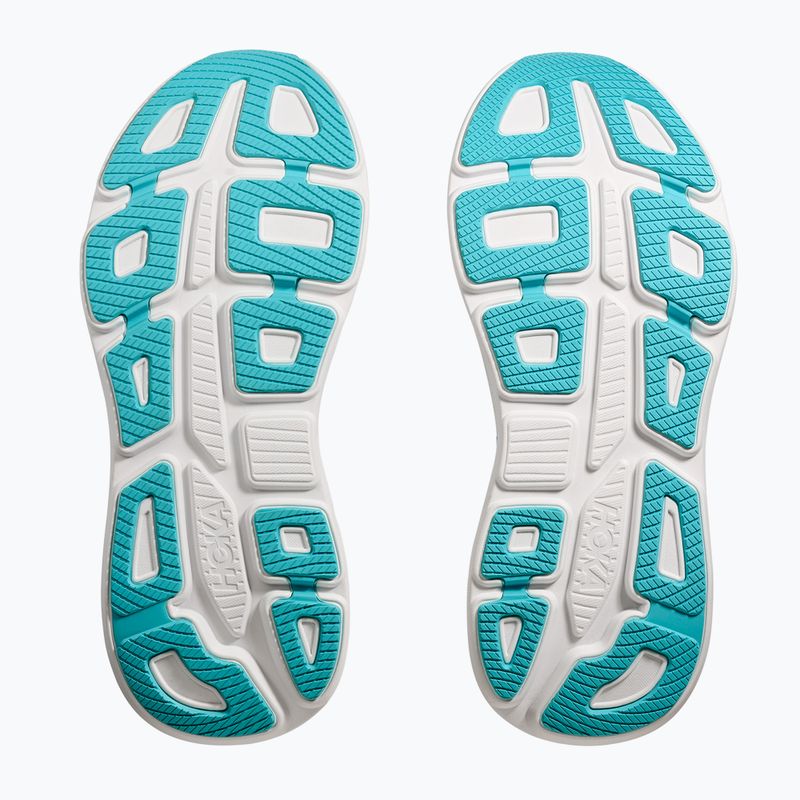 Чоловічі бігові кросівки HOKA Bondi 9 white/hoka blue 7