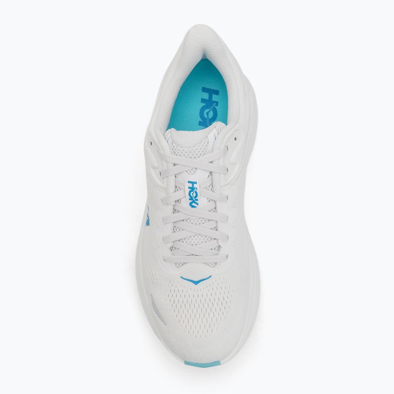 Чоловічі бігові кросівки HOKA Bondi 9 white/hoka blue 5
