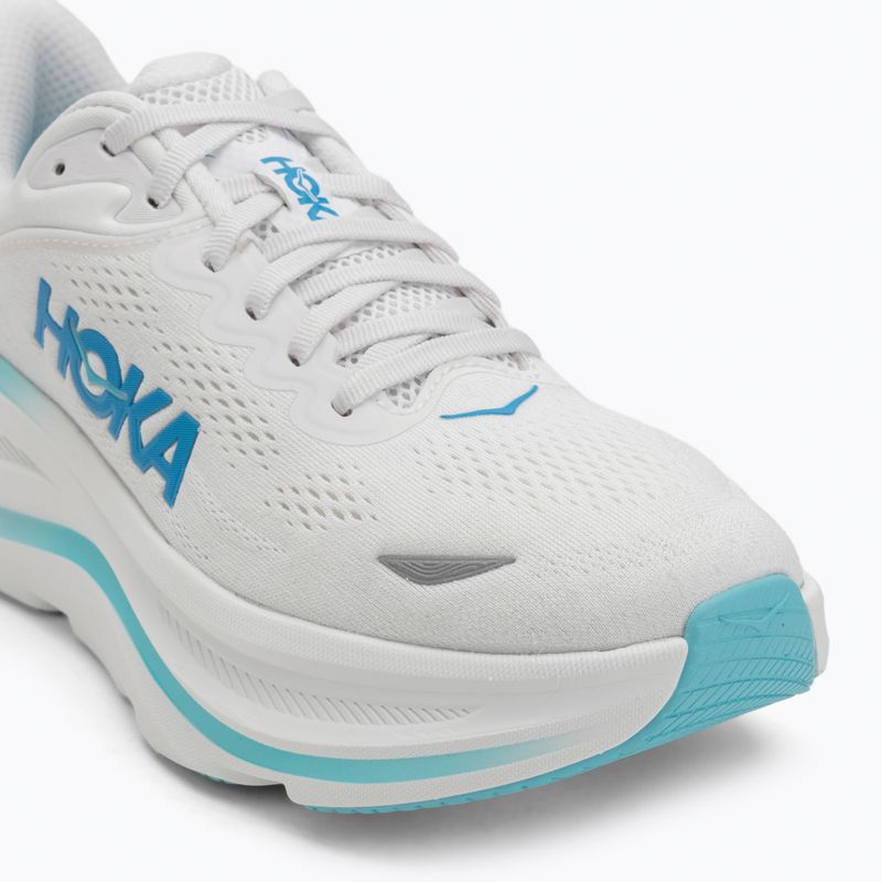 Чоловічі бігові кросівки HOKA Bondi 9 white/hoka blue 7