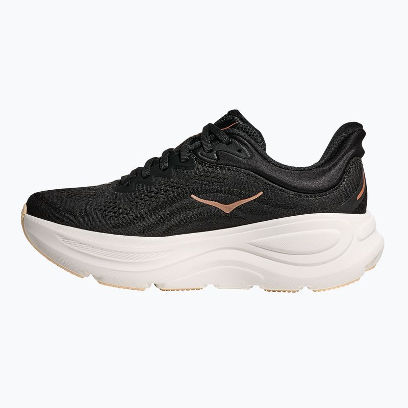 Кросівки для бігу жіночі HOKA Bondi 9 black/rose gold 3