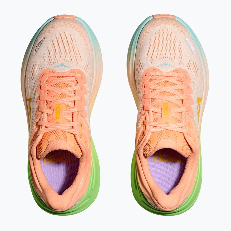 Кросівки для бігу жіночі HOKA Bondi 9 frost/pale tangerine 4
