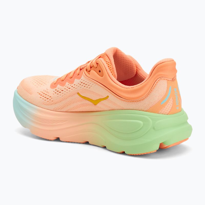 Кросівки для бігу жіночі HOKA Bondi 9 frost/pale tangerine 3