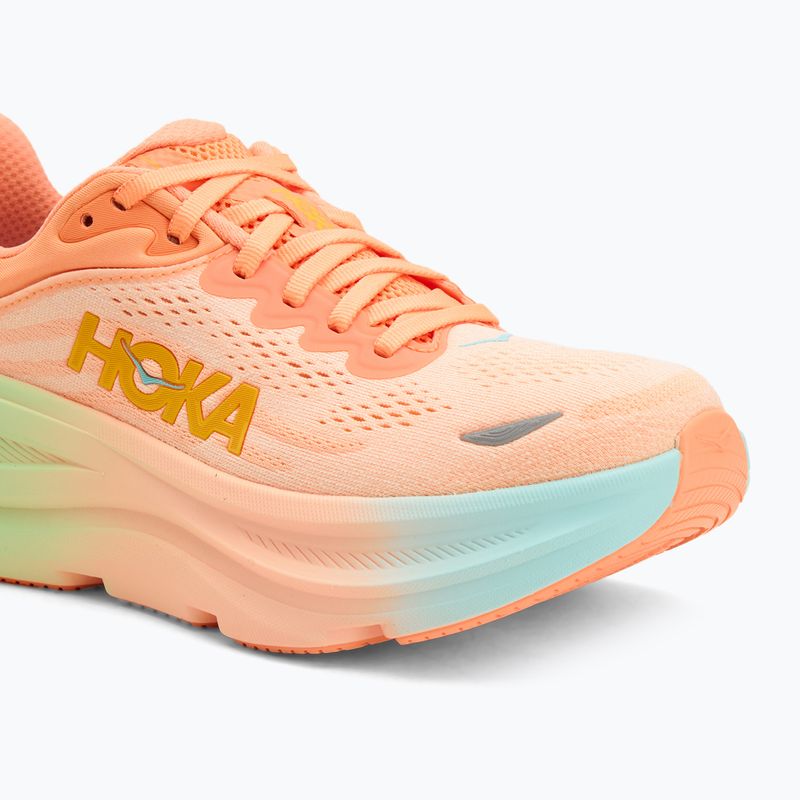 Кросівки для бігу жіночі HOKA Bondi 9 frost/pale tangerine 7