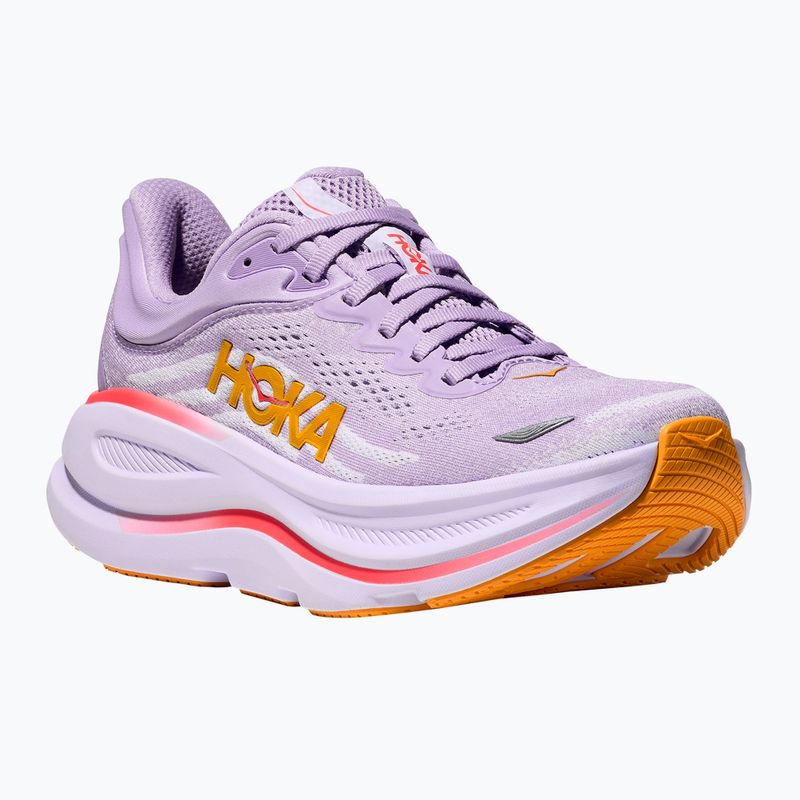 Кросівки для бігу жіночі HOKA Bondi 9 Wide aster flower/starlight glow