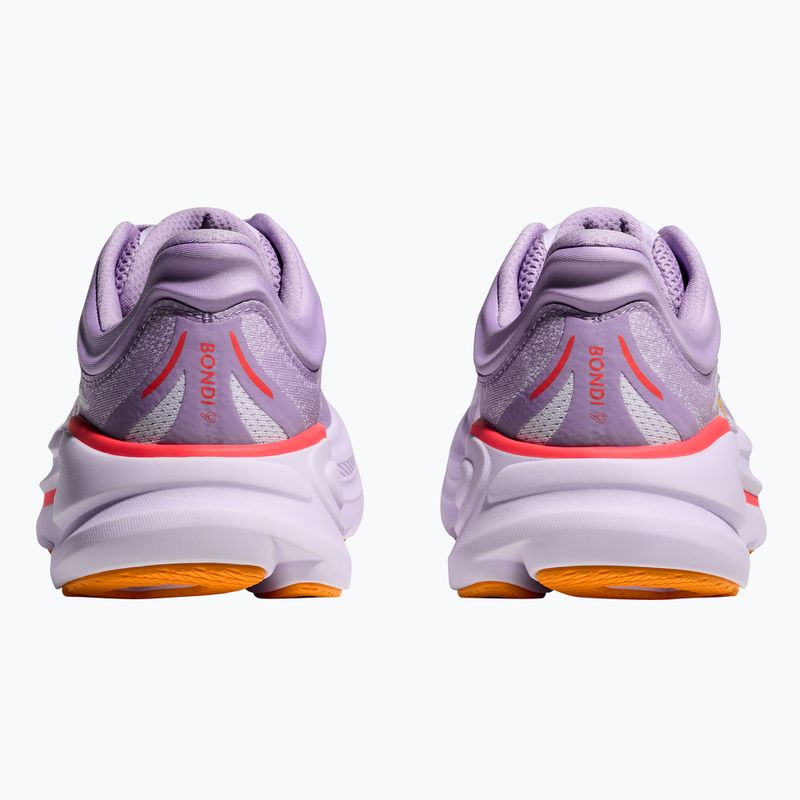 Кросівки для бігу жіночі HOKA Bondi 9 Wide aster flower/starlight glow 6