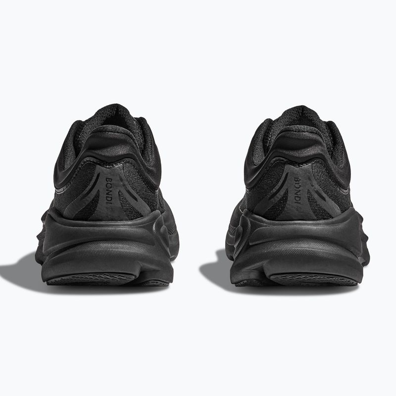 Кросівки для бігу жіночі HOKA Bondi 9 Wide black/black 6