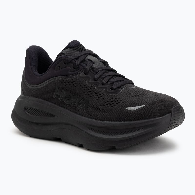 Кросівки для бігу жіночі HOKA Bondi 9 Wide black/black