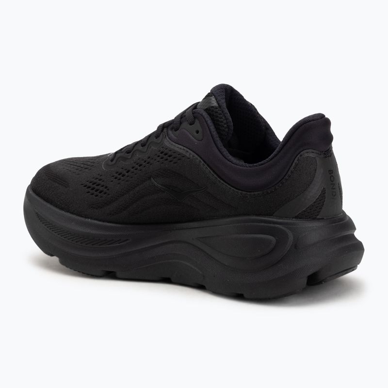 Кросівки для бігу жіночі HOKA Bondi 9 Wide black/black 3