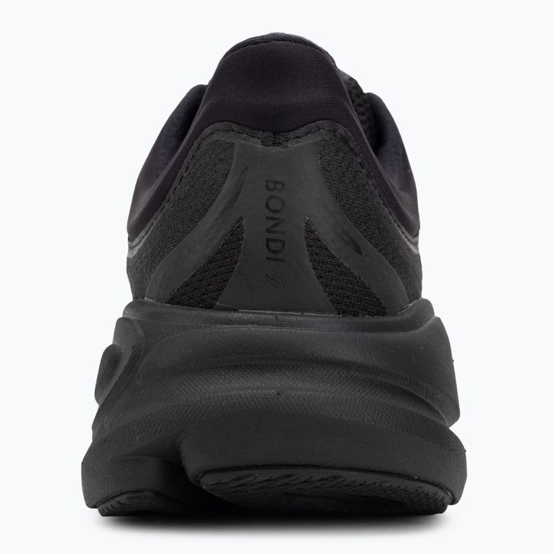 Кросівки для бігу жіночі HOKA Bondi 9 Wide black/black 6
