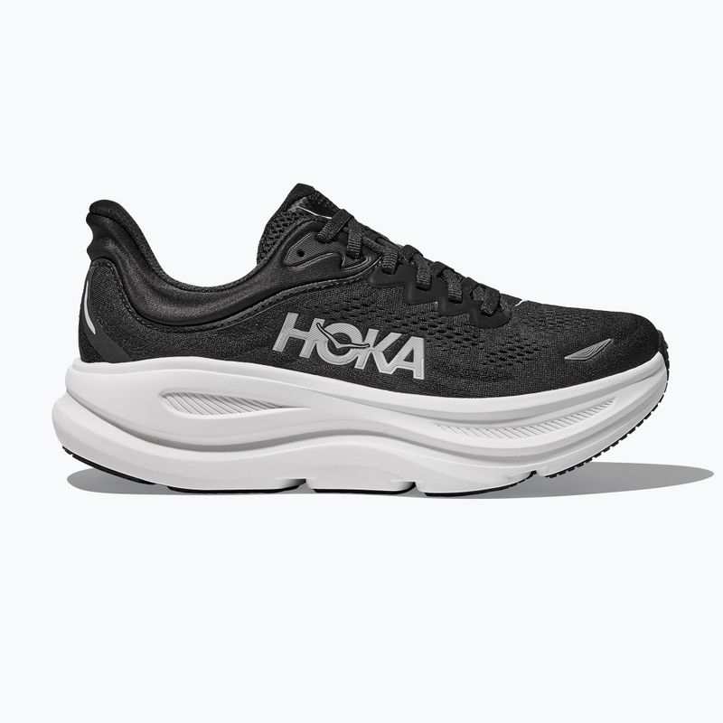 Кросівки для бігу жіночі HOKA Bondi 9 Wide black/white 2