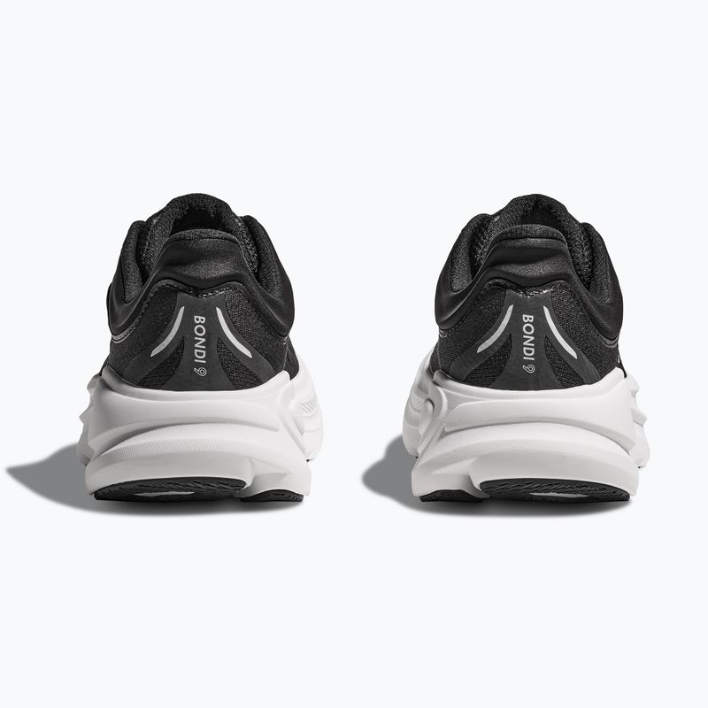 Кросівки для бігу жіночі HOKA Bondi 9 Wide black/white 6