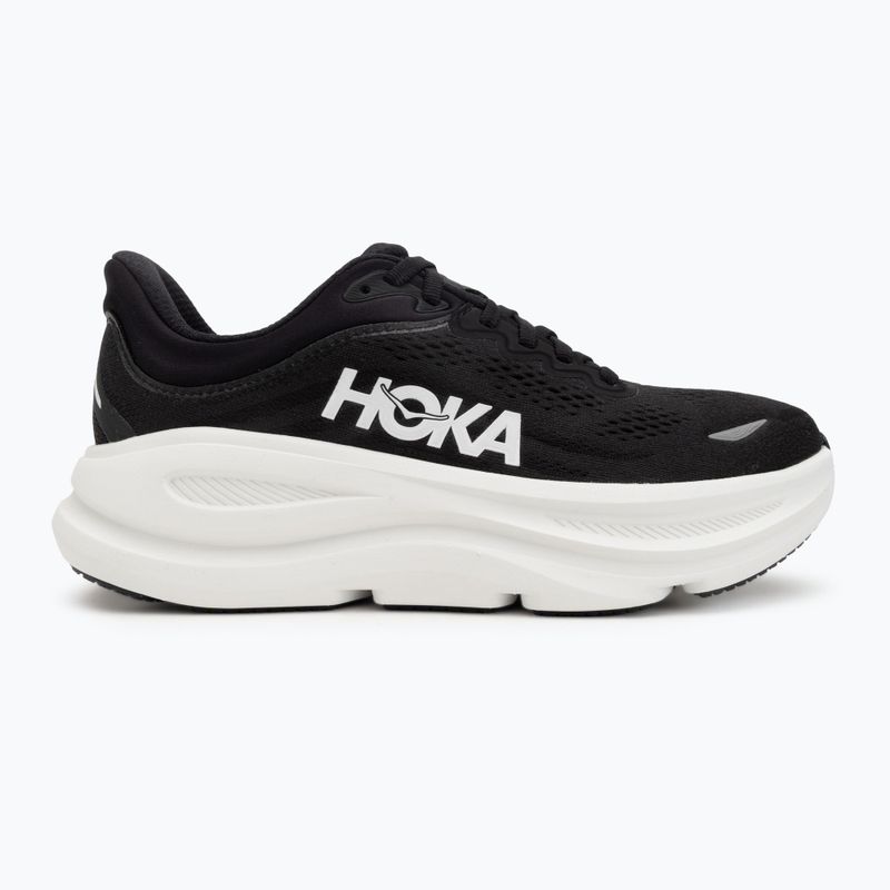 Кросівки для бігу жіночі HOKA Bondi 9 Wide black/white 2
