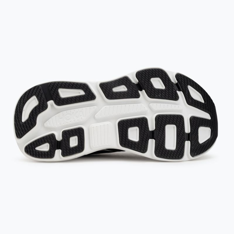 Кросівки для бігу жіночі HOKA Bondi 9 Wide black/white 4