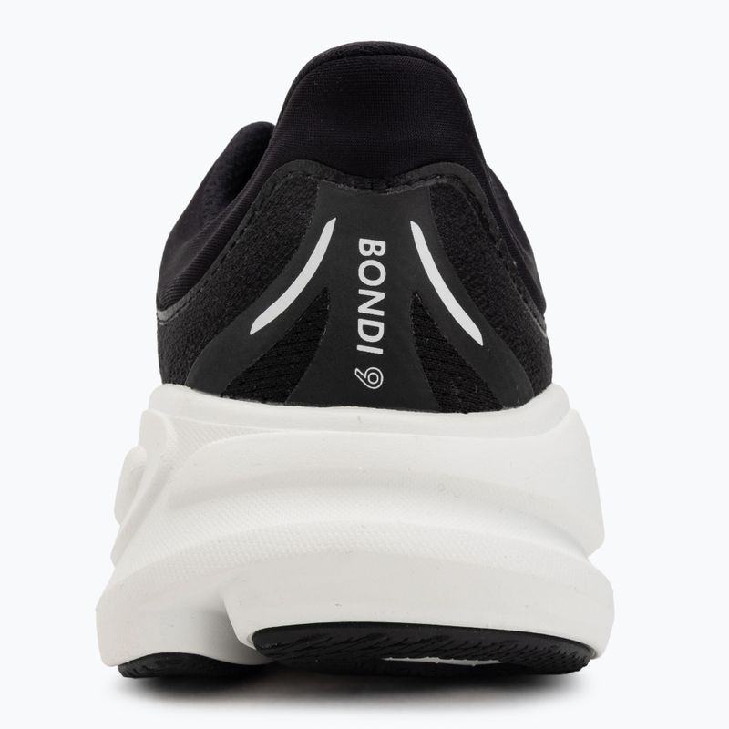 Кросівки для бігу жіночі HOKA Bondi 9 Wide black/white 6