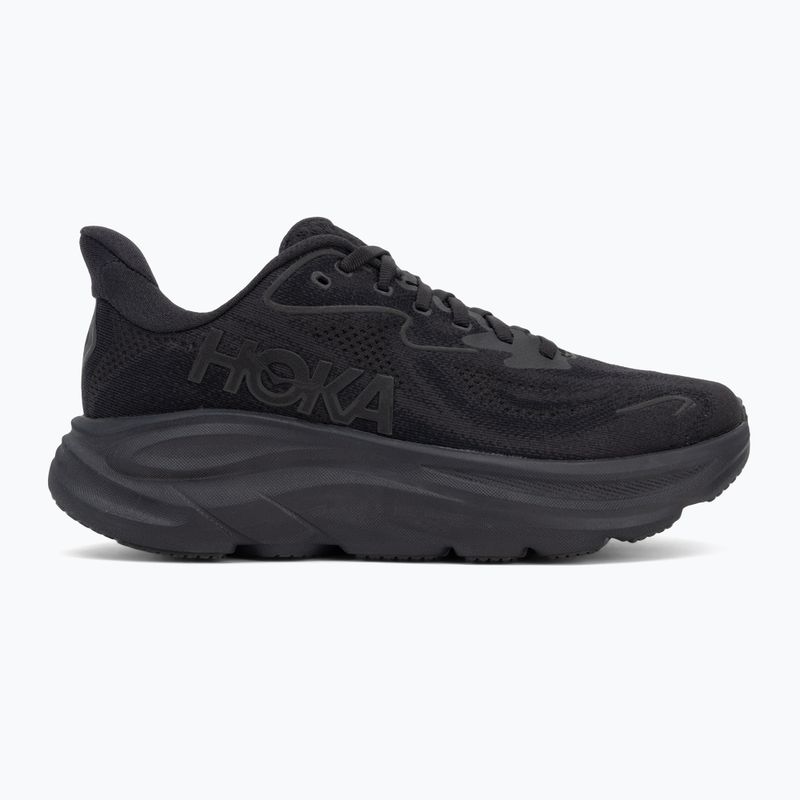 Кросівки для бігу чоловічі HOKA Clifton 10 black/black 2