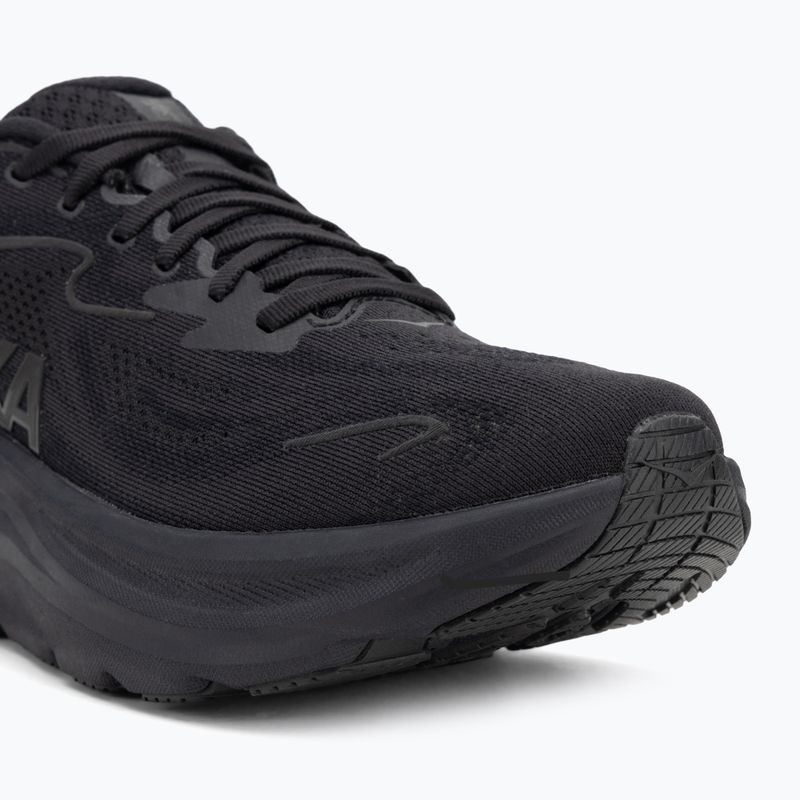 Кросівки для бігу чоловічі HOKA Clifton 10 black/black 7