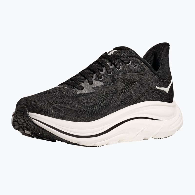 Кросівки для бігу чоловічі HOKA Clifton 10 black/white 4