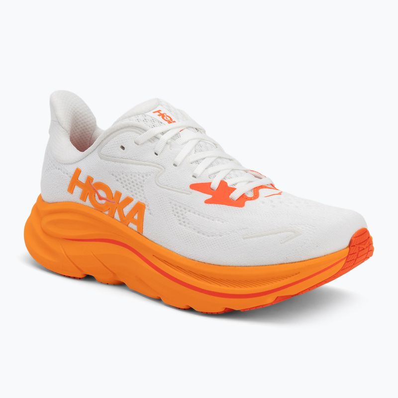 Кросівки для бігу чоловічі HOKA Clifton 10 frost/orange zest