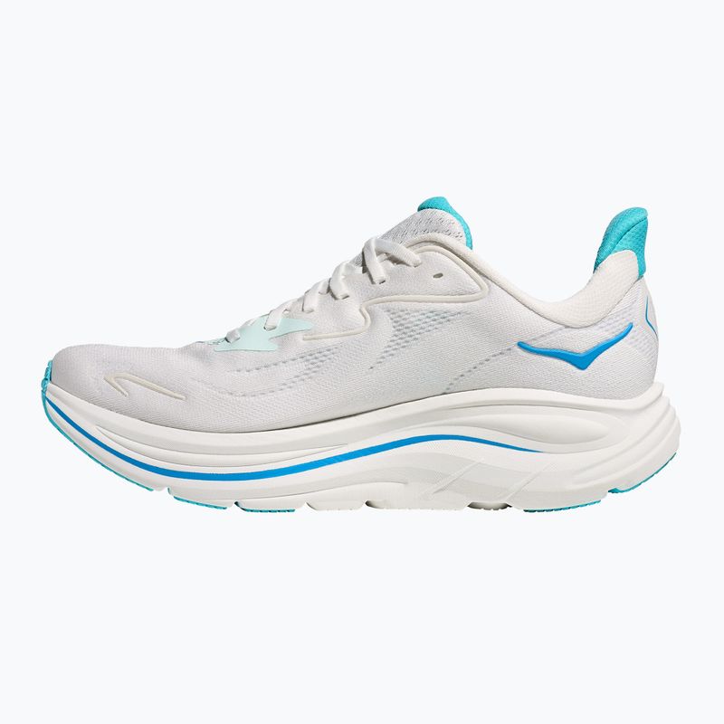 Кросівки для бігу чоловічі HOKA Clifton 10 white/skyward blue 10