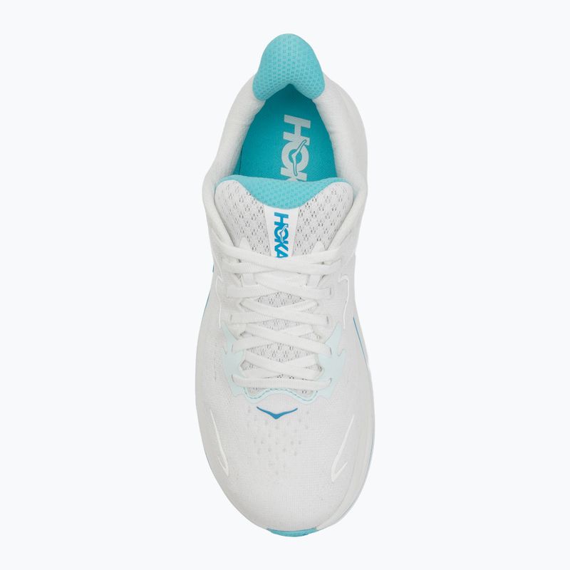 Кросівки для бігу чоловічі HOKA Clifton 10 white/skyward blue 5